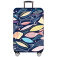housse de valise poissons