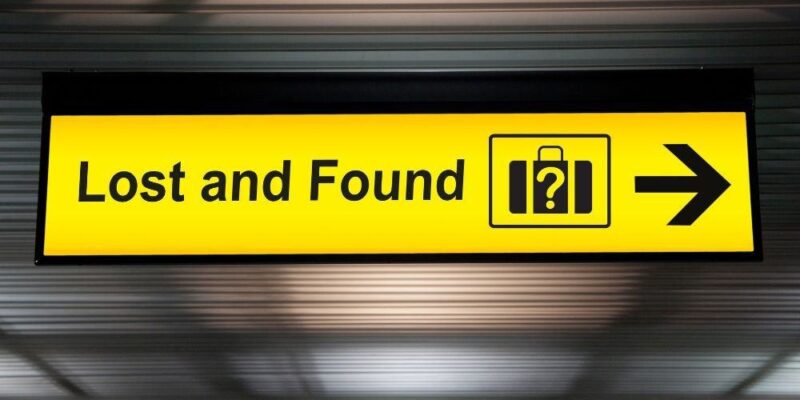 gabinete de recuperação de bagagens perdidas