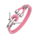 Avion Aero pink silver velartrip bracelet