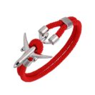 Avion Aero red silver velartrip bracelet