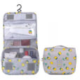 trousse de toilette à suspendre citron gris velartrip