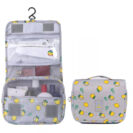 trousse de toilette à suspendre citron gris velartrip
