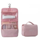 trousse de toilette à suspendre fly mode rose velartrip